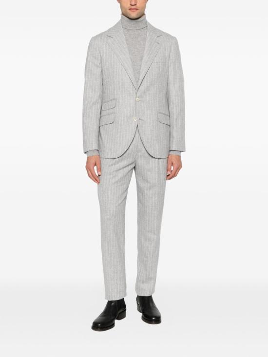 26FW 브루넬로 쿠치넬리 수트 자켓 MV440LDWH C001 GREY - BRUNELLO CUCINELLI