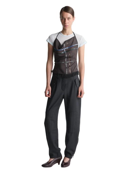  팔로마울 블라우스 팔로마 울 버몬트 탑 브라운 - PALOMA WOOL