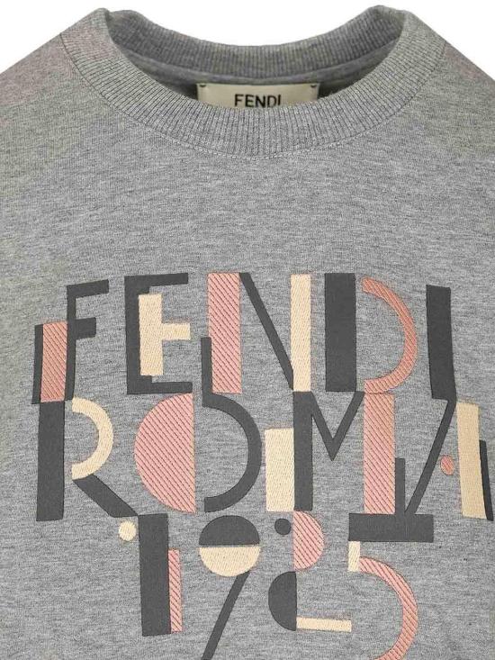 25FW 펜디 반팔 티셔츠 FS7254AVF8F0TAZ GREY - FENDI