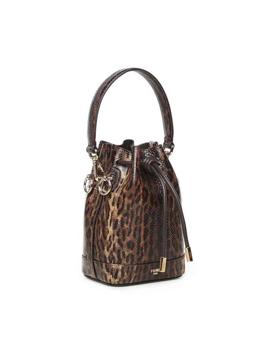 25FW 펜디 몬트레조 FF 자카드 미니 백 8BS109AV54F1N1S BROWN - FENDI