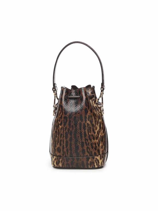 25FW 펜디 몬트레조 FF 자카드 미니 백 8BS109AV54F1N1S BROWN - FENDI