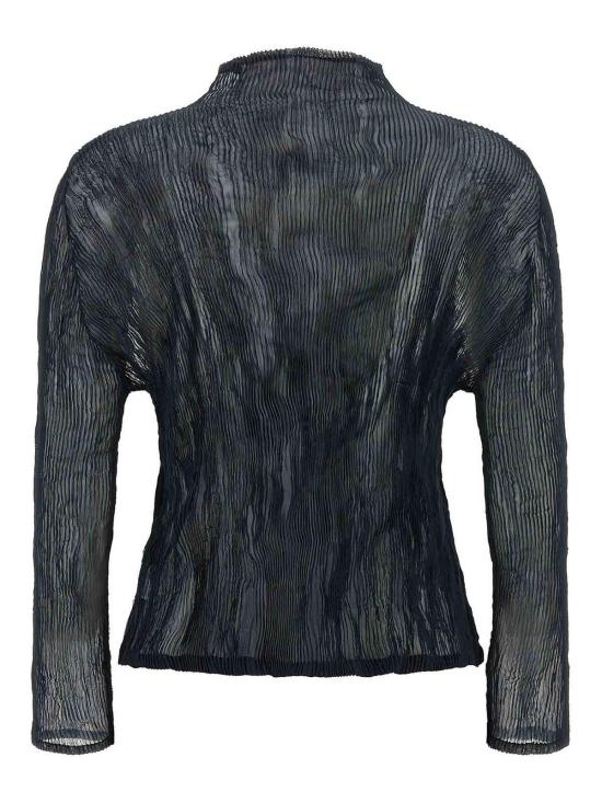 26FW 이세이 미야케 가디건 IM68FJ41878 BLUE - ISSEY MIYAKE