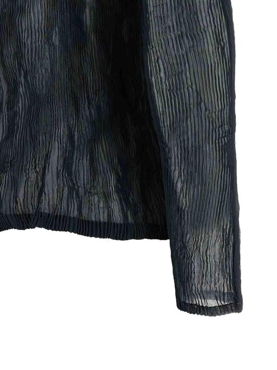 26FW 이세이 미야케 가디건 IM68FJ41878 BLUE - ISSEY MIYAKE