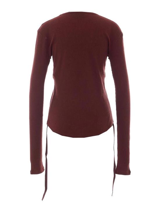 26FW 앤 드뮐미스터 탑 14242FA659389 RED - ANN DEMEULEMEESTER