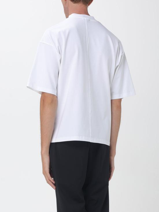 26FW 파올로 페코라 반팔 티셔츠 F0414074 1101 White - PAOLO PECORA