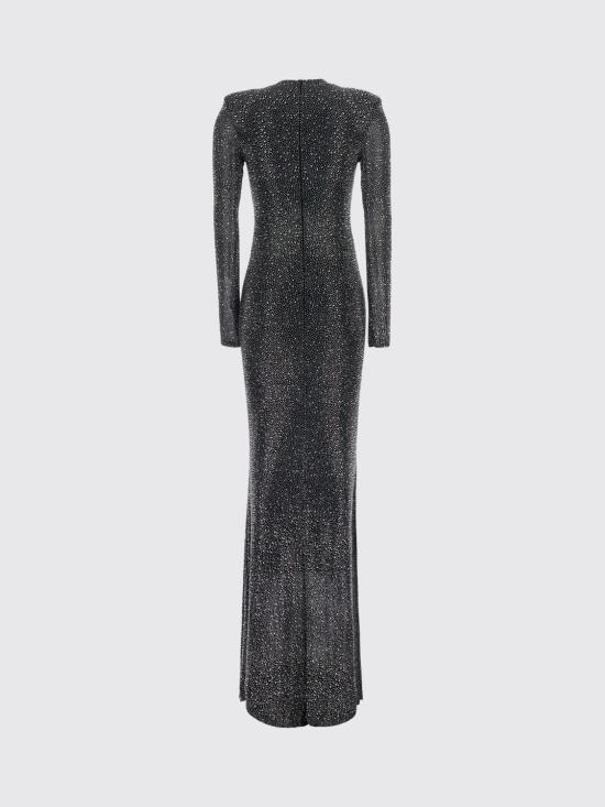 26FW 트웬티포하이치 롱 원피스 A0174 NEROARGENTO Black - TWENTY FOURHAITCH