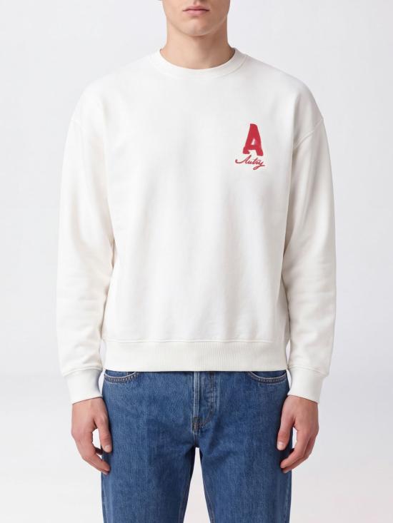 26FW 오트리 긴팔 티셔츠 SWPX 114A Yellow Cream