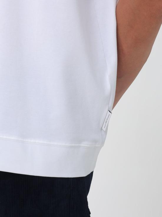 26FW 파올로 페코라 반팔 티셔츠 F0334074 1101 White - PAOLO PECORA