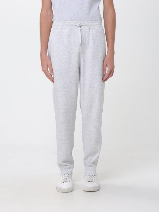 26FW 브루넬로 쿠치넬리 코튼 블렌드 트레이닝 팬츠 MM8313243G C1250 Grey 1