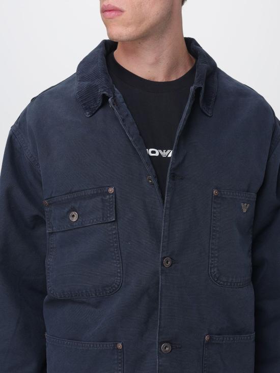 26FW 엠포리오 아르마니 자켓 EM006501AF27763 UB118 Navy - EMPORIO ARMANI