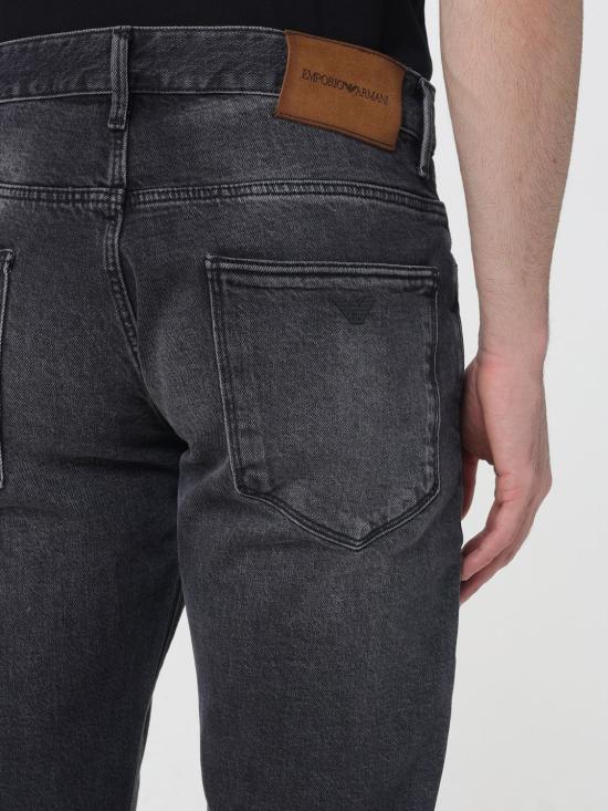 26FW 엠포리오 아르마니 데님 팬츠 EM000121AF29286 M8001 Black - EMPORIO ARMANI