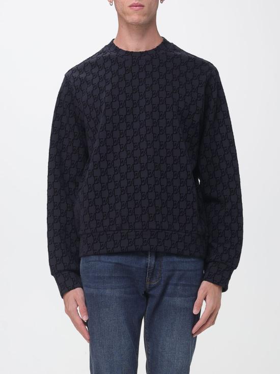 26FW 엠포리오 아르마니 긴팔 티셔츠 EM006874AF10013 FB569 Navy