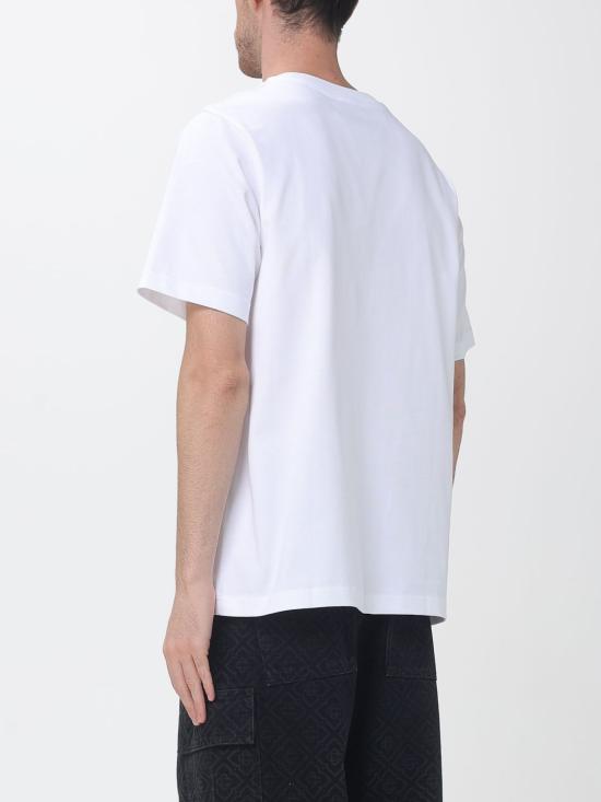 26FW 카사블랑카 반팔 티셔츠 WPF26JTS001 03 White - CASABLANCA