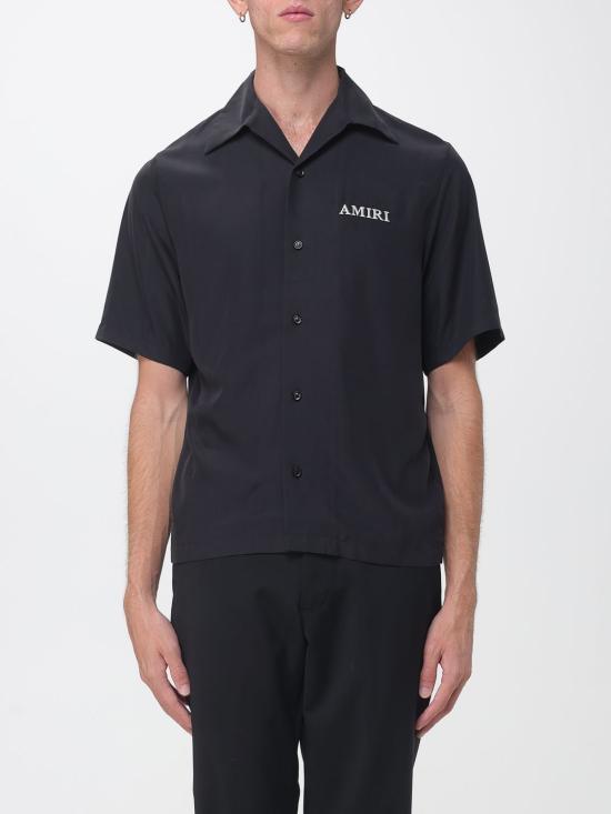 26FW 아미리 반팔 티셔츠 AMTOSH1155 001 Black