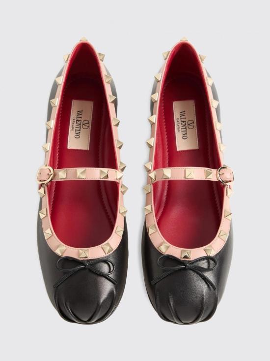 26FW 발렌티노 가라바니 플랫 슈즈 S0QA5XGR 1ZD Black - VALENTINO GARAVANI