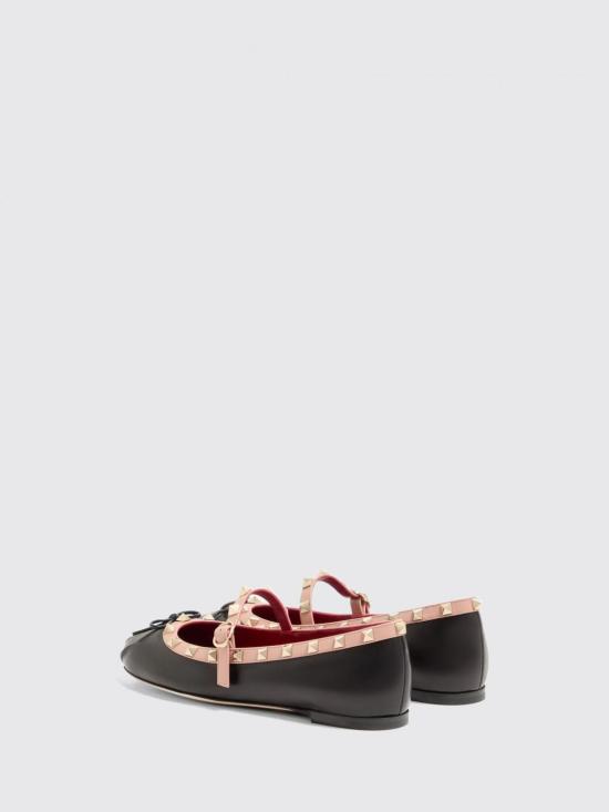 26FW 발렌티노 가라바니 플랫 슈즈 S0QA5XGR 1ZD Black - VALENTINO GARAVANI