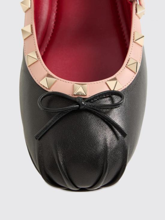 26FW 발렌티노 가라바니 플랫 슈즈 S0QA5XGR 1ZD Black - VALENTINO GARAVANI