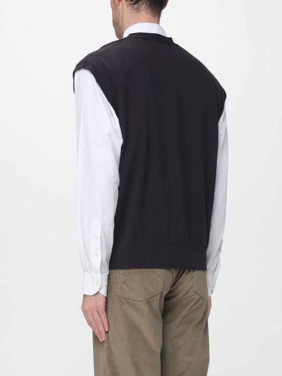 26FW 파올로 페코라 니트 베스트 A001F001 2355 Red - PAOLO PECORA