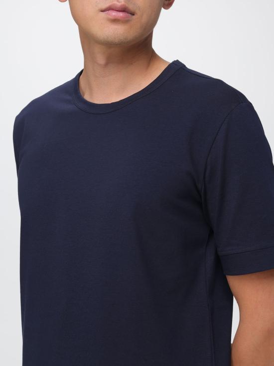 26FW 파올로 페코라 반팔 티셔츠 F0114074 6685 Blue - PAOLO PECORA