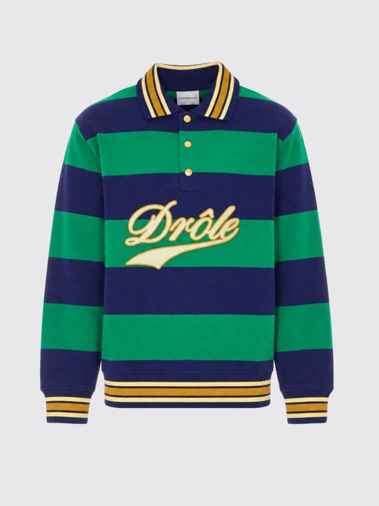 26FW 드롤드무슈 폴로 티셔츠 MPL183CO324 GN Green - DROLE DE MONSIEUR