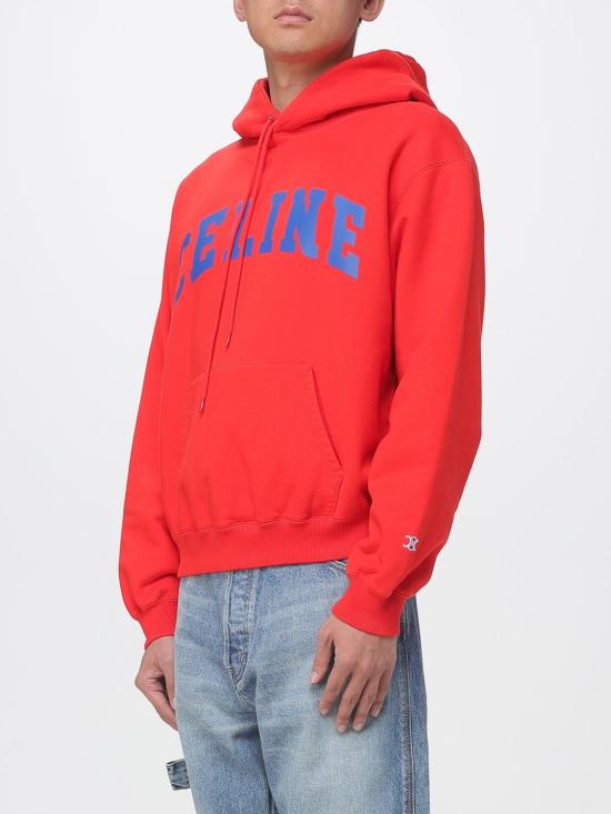 26FW 셀린느 긴팔 티셔츠 2Y11E1233 GMT8 Red - CELINE