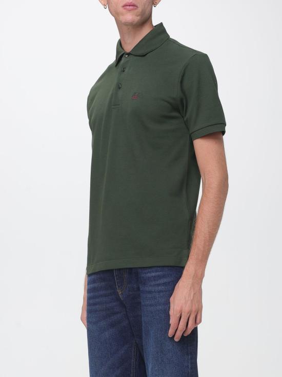 26FW 에트로 폴로 티셔츠 MRMD0005AU13I V0286 Green - ETRO