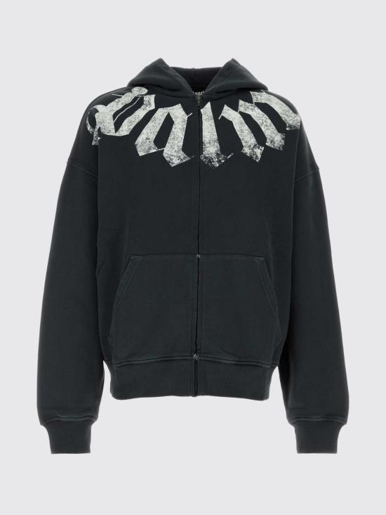 26FW 팜앤젤스 긴팔 티셔츠 PAMBE002FL001 1003 Black - PALM ANGELS