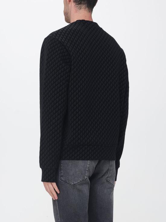 26FW 엠포리오 아르마니 긴팔 티셔츠 EM006874AF10013 FC375 Black - EMPORIO ARMANI