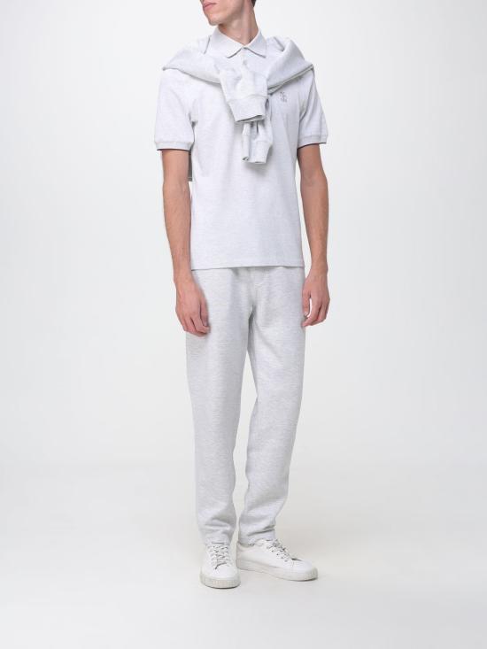 26FW 브루넬로 쿠치넬리 피케 폴로 셔츠 ME8548788 CXK16 Ivory - BRUNELLO CUCINELLI