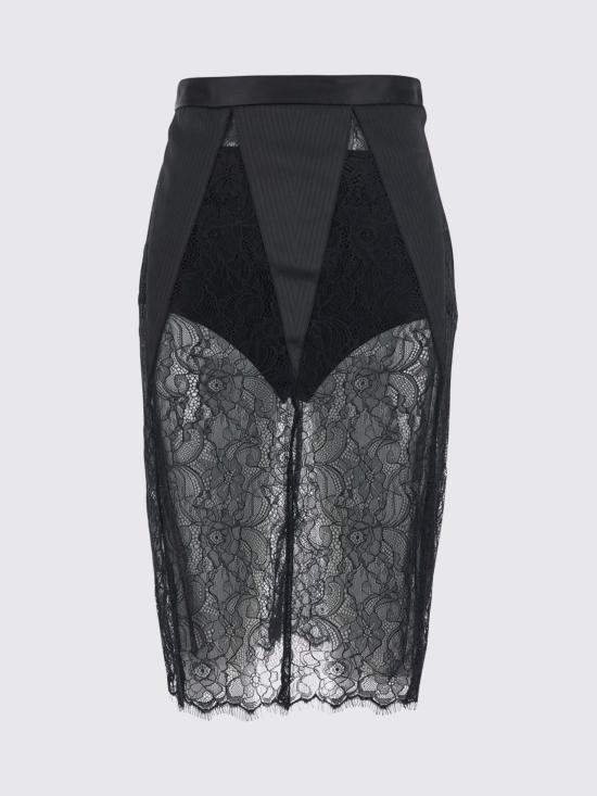 26FW 엘리자베타프랜치 스커트 GO21268E2 110 Black - ELISABETTA FRANCHI