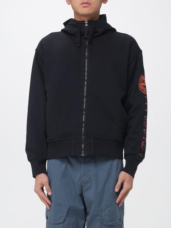 26FW 스톤 아일랜드 긴팔 티셔츠 6100009S0467 V0029 Black