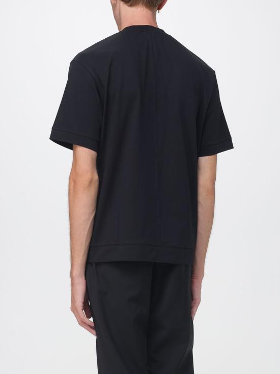 26FW 파올로 페코라 반팔 티셔츠 F0334074 9000 Black 1 - PAOLO PECORA