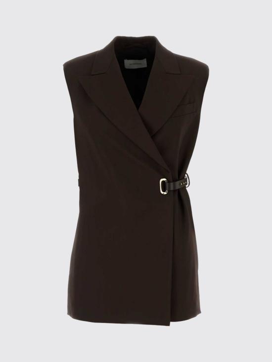 26FW 스포트막스 베스트 2622286011600 002 Brown - SPORTMAX