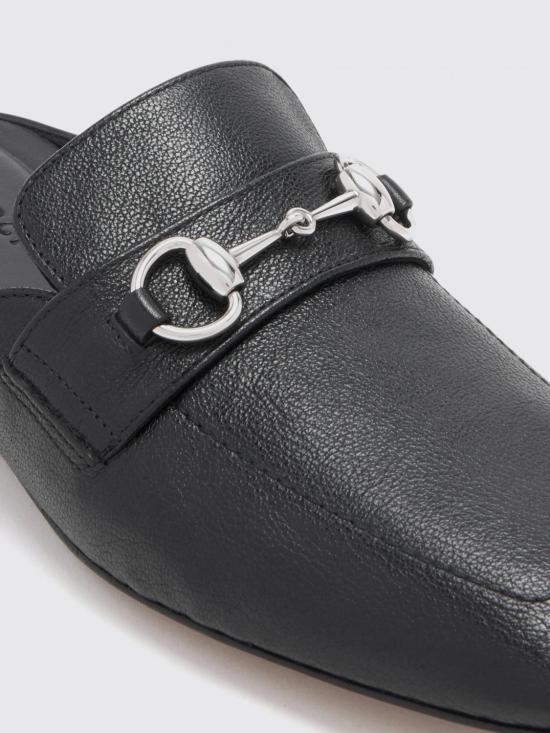 26FW 구찌 라가초 레더 뮬 라가초 레더 뮬 871875AAGEH 1000 Black - GUCCI