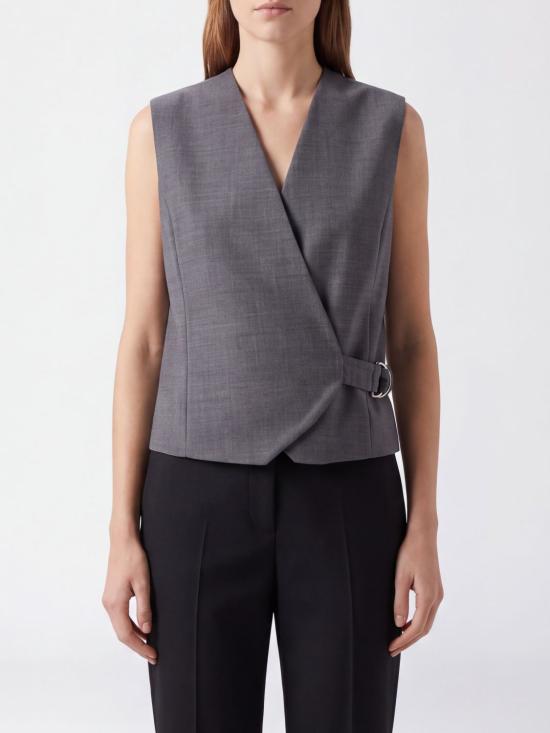 26FW 브루넬로 쿠치넬리 베스트 M0W07SW706 C010 Grey