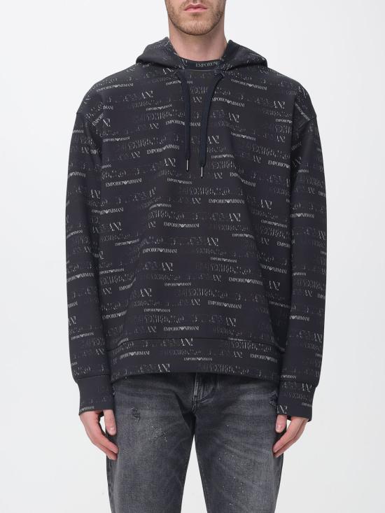 26FW 엠포리오 아르마니 긴팔 티셔츠 EM006861AF10013 FB563 Navy