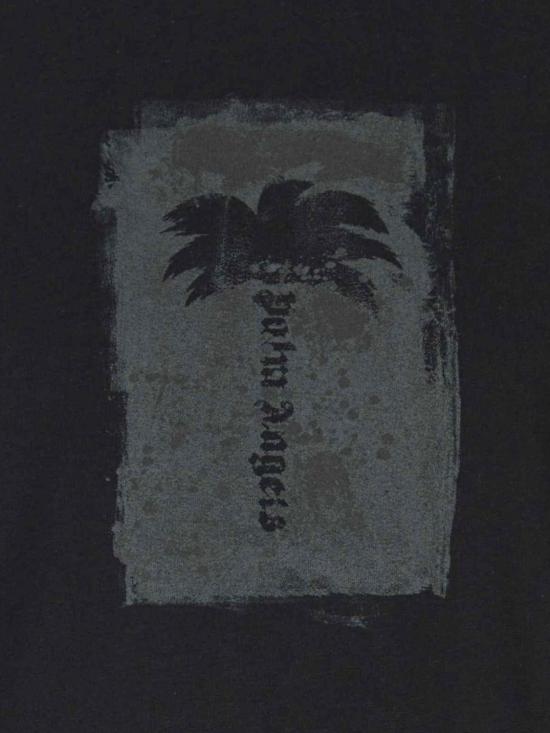 26FW 팜앤젤스 반팔 티셔츠 PAMAA001JR019 1009 Grey - PALM ANGELS
