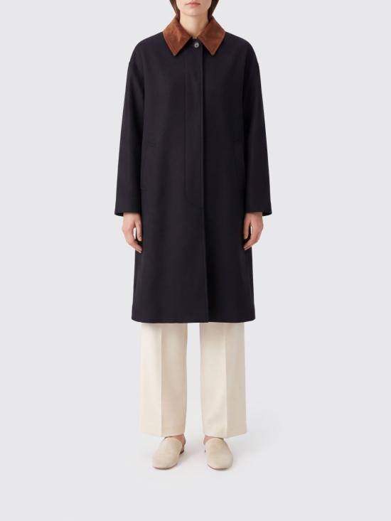26FW 로에 코트 42010271 410 Navy