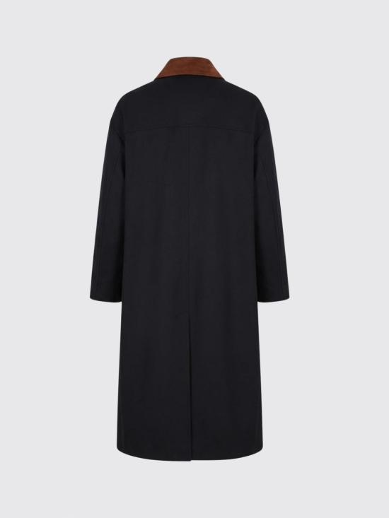 26FW 로에 코트 42010271 410 Navy - ROHE