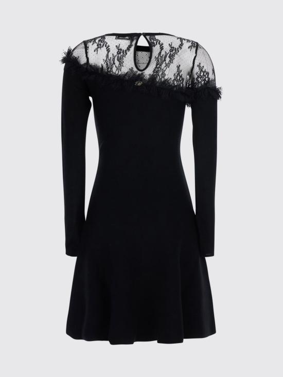 26FW 블루마린 롱 원피스 RF6173MA3132A895A 22222 Black - BLUMARINE