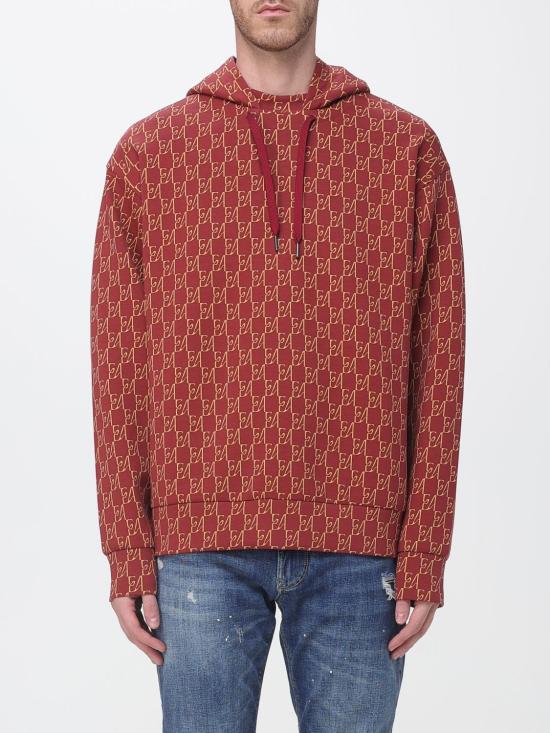 26FW 엠포리오 아르마니 긴팔 티셔츠 EM006861AF10013 F5094 Red