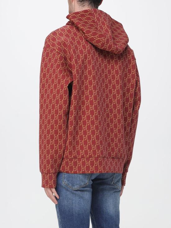 26FW 엠포리오 아르마니 긴팔 티셔츠 EM006861AF10013 F5094 Red - EMPORIO ARMANI