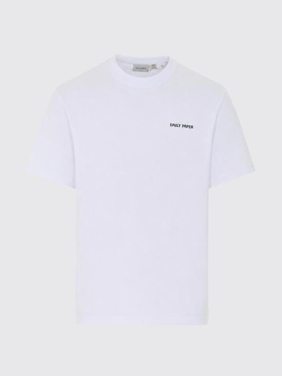 26FW 데일리 페이퍼 반팔 티셔츠 2422071 White - DAILY PAPER