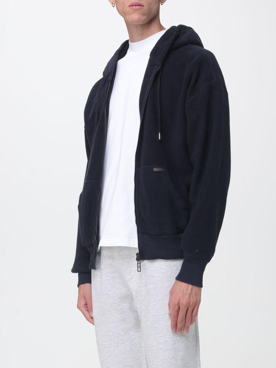 26FW 파올로 페코라 긴팔 티셔츠 E0214099 6685 Blue - PAOLO PECORA