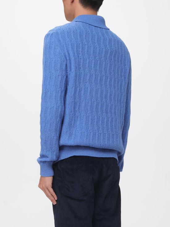 26FW 에트로 폴로 티셔츠 MRKF0028AU12P B1095 Blue - ETRO