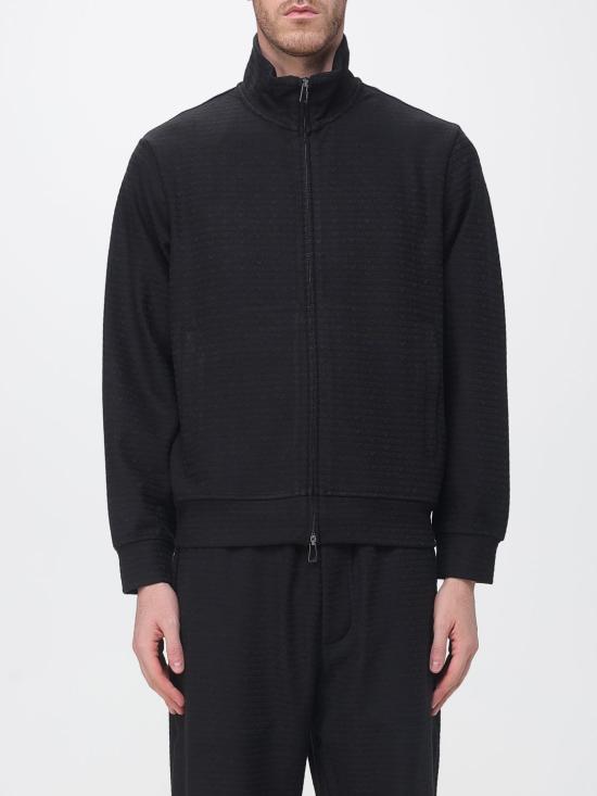 26FW 엠포리오 아르마니 긴팔 티셔츠 EM004534AF13700 FC293 Black