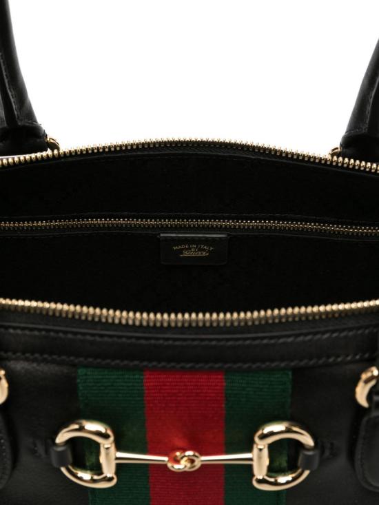 26FW 구찌 보르세토 라지 보스턴백 866734 AAGIQ1053 BLACK - GUCCI