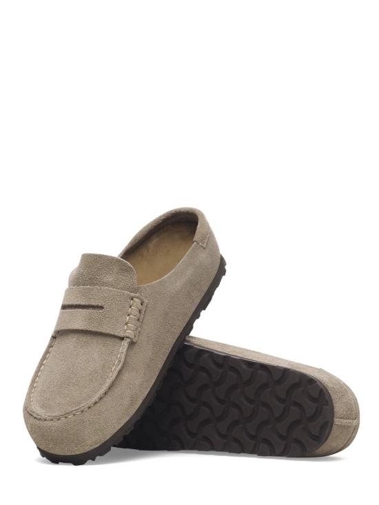 26FW 버켄스탁 네이플스 랩드 스웨이드 레더 1029710 Neutrals - BIRKENSTOCK
