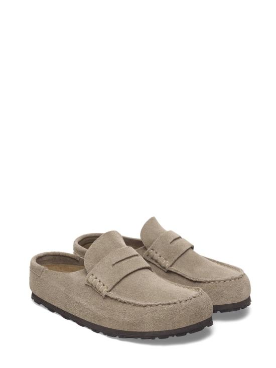 26FW 버켄스탁 네이플스 랩드 스웨이드 레더 1029710 Neutrals - BIRKENSTOCK