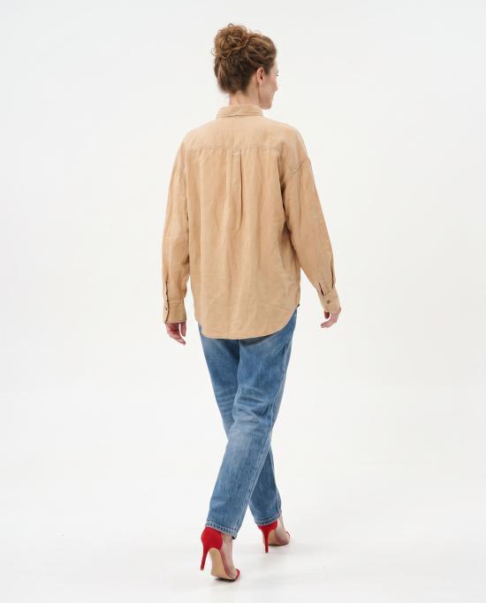  브루넬로 쿠치넬리 셔츠 i258922 BEIGE - BRUNELLO CUCINELLI
